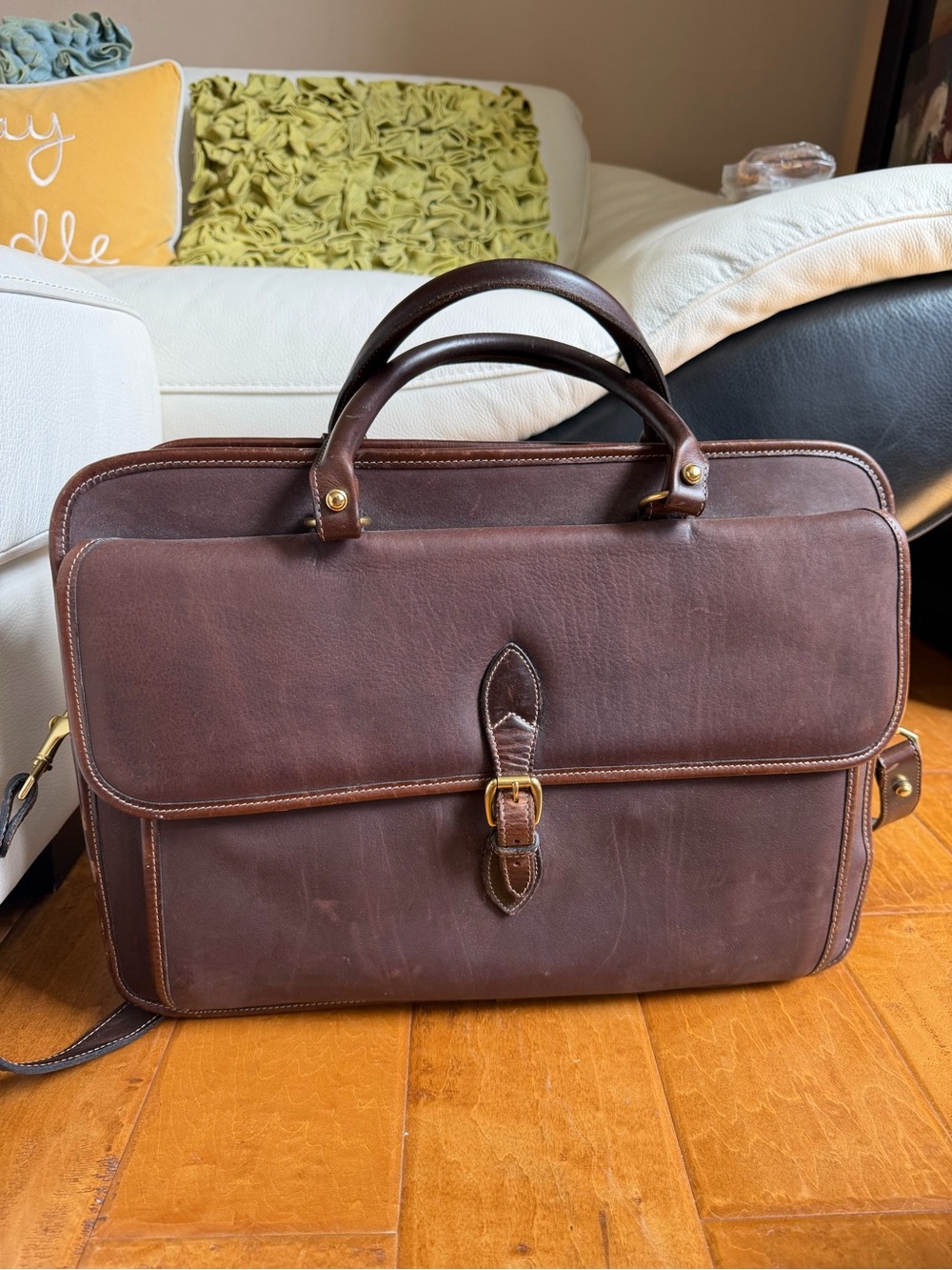 Vintage Cole Haan Leather Bag Made in USA